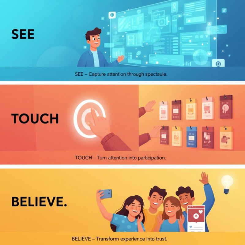 See • Touch • Believe