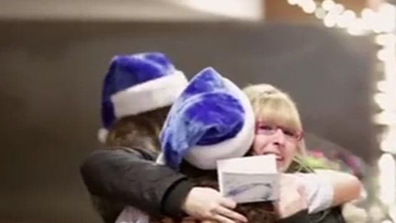 Passengers shared Christmas - WestJet