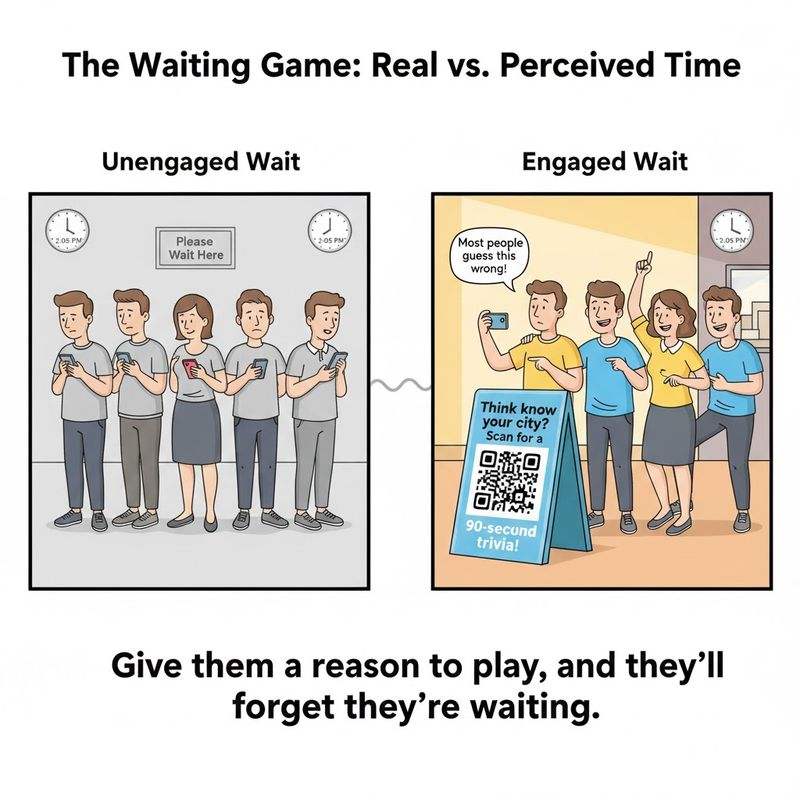 The Waiting Game: Real vs. Perceived Time
