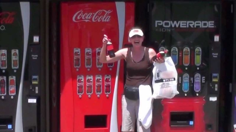Coca-Cola's Happiness Machine campaign