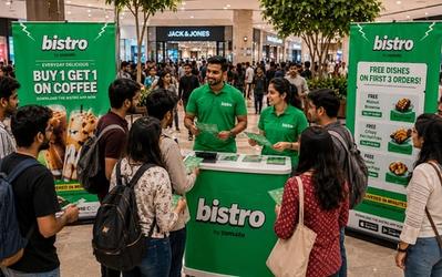Bistro by Zomato hyperlocal activation