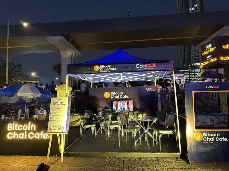CoinDCX’s Bitcoin Chai Café