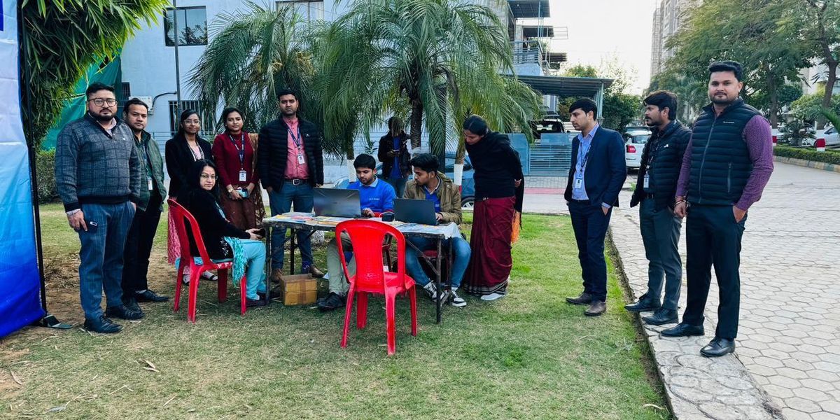 DCB Bank BTL brand activation — CupShup below-the-line marketing campaign delivering 50,000 leads across residential and corporate locations India