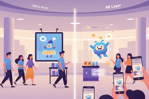 AR + Offline: When Digital Layers Meet Real-World Fun in Offline Online Marketing