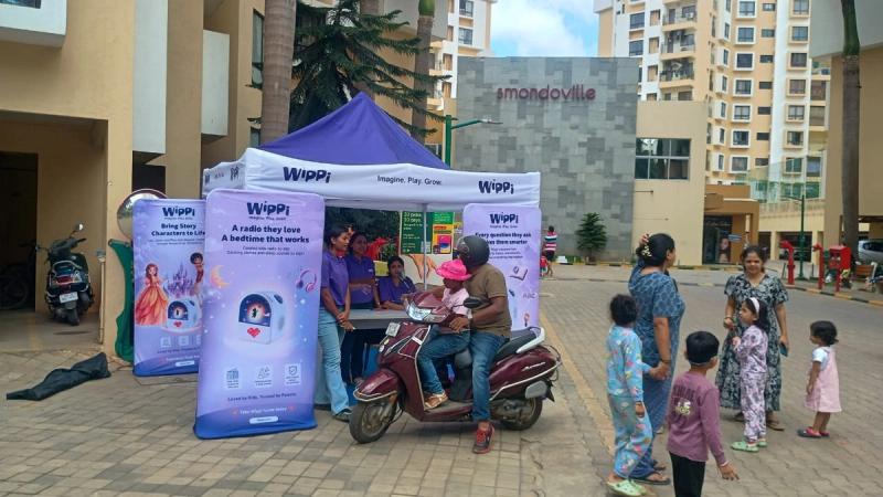 Wippi RWA experience zone activation in Bengaluru
