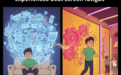Offline Overload: How real-life experiences beat screen fatigue