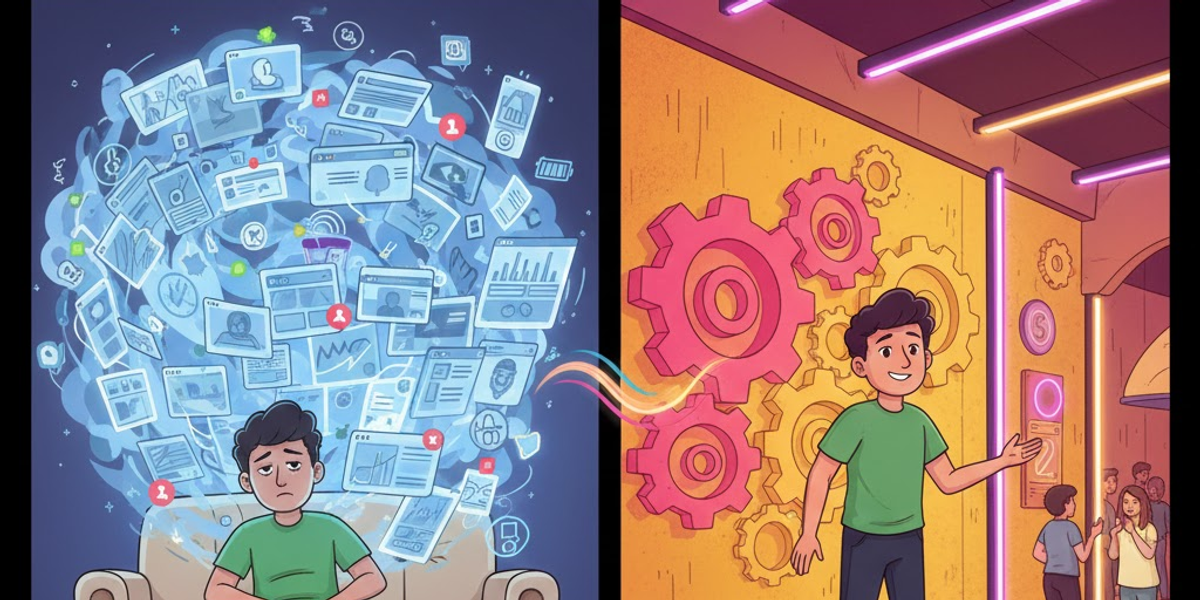 Offline Overload: How real-life experiences beat screen fatigue