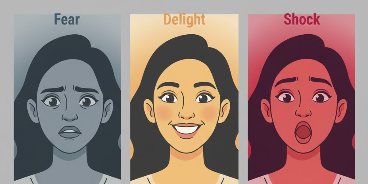  Fear, delight, shock: Which reaction works best?