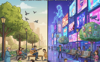 Shared Space Tug-of-War