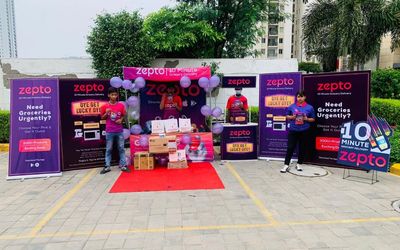 Zepto quick commerce BTL and experiential marketing activation across 8 cities