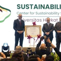 Peresmian Center For Sustainability Studies Universitas Harkat Negeri (UHN)