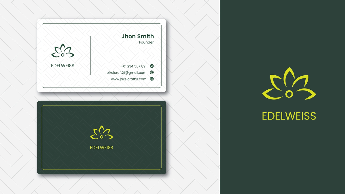 Premium Double-Sided Business Card Design | Professional & Print-Ready