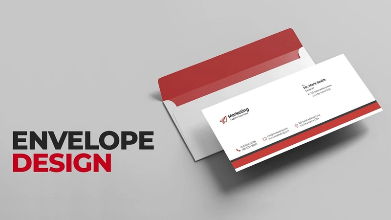 Premium Custom Envelope Design | Professional & Print-Ready for All Sizes