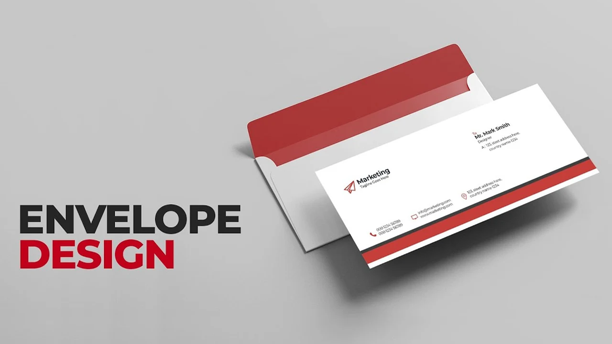 Premium Custom Envelope Design | Professional & Print-Ready for All Sizes