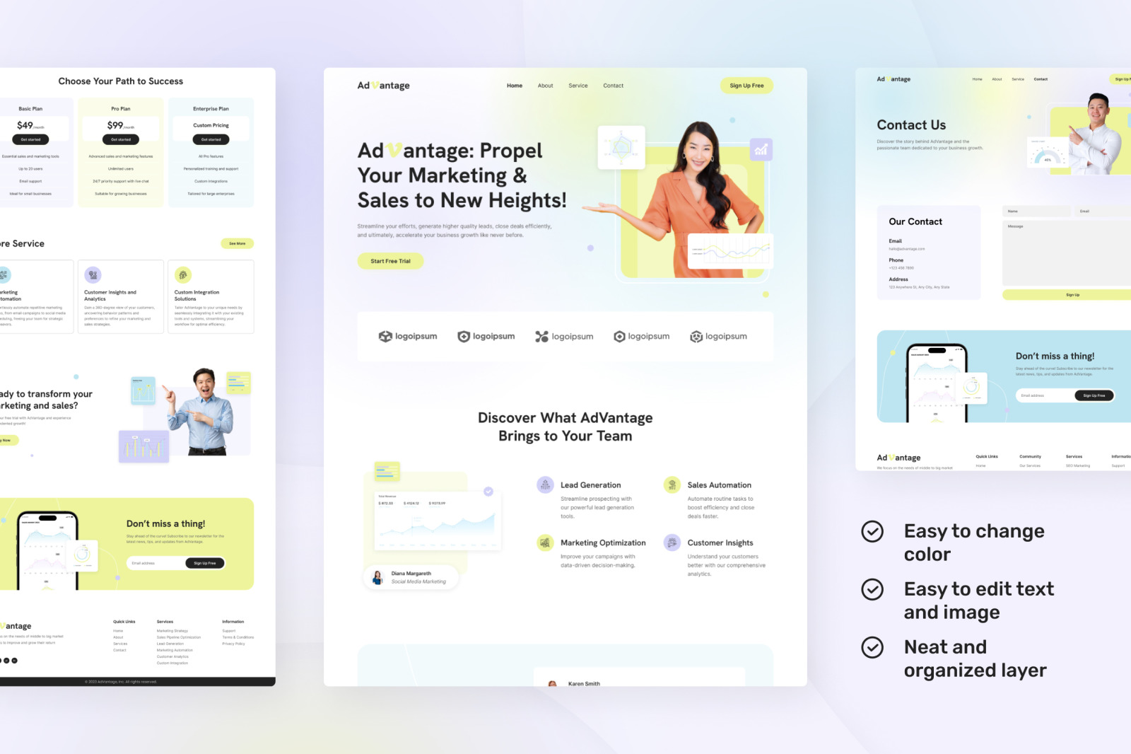 SaaS Website Development