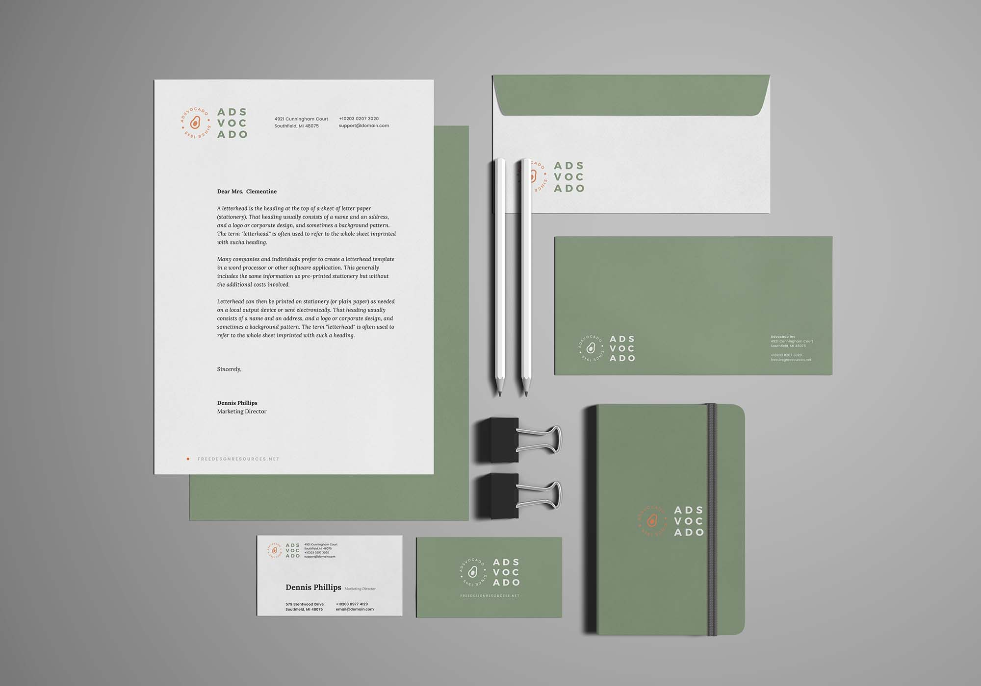 Stationery design