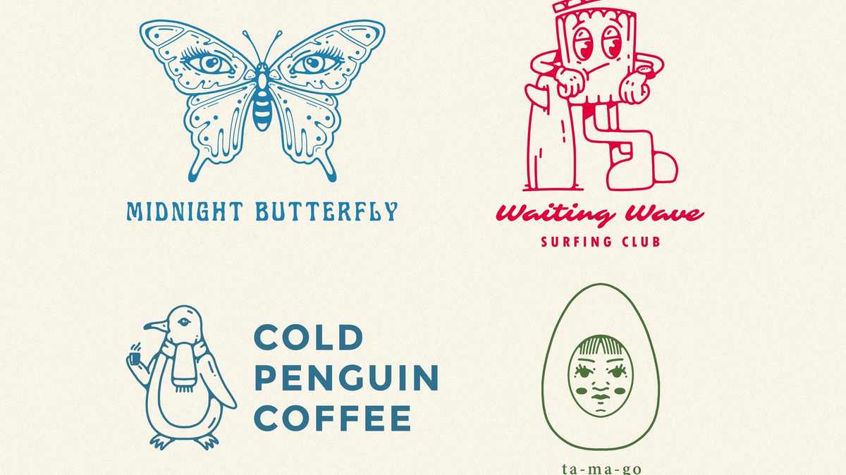 Monoline Logo Design – Stylish Single‑Stroke Logos with Uniform Line Weight