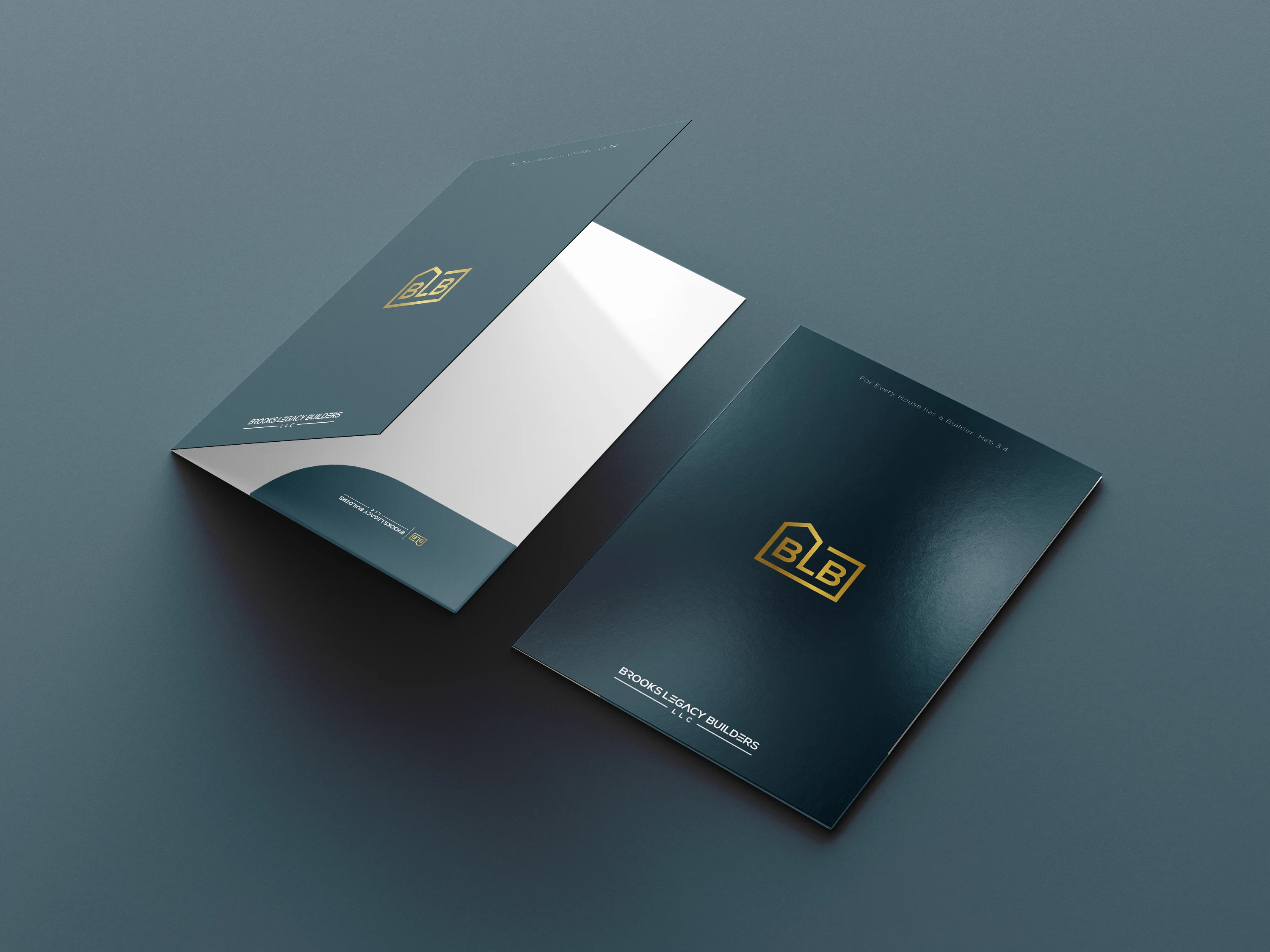 Presentation Folder & Proposal Kit for Vertex Solutions