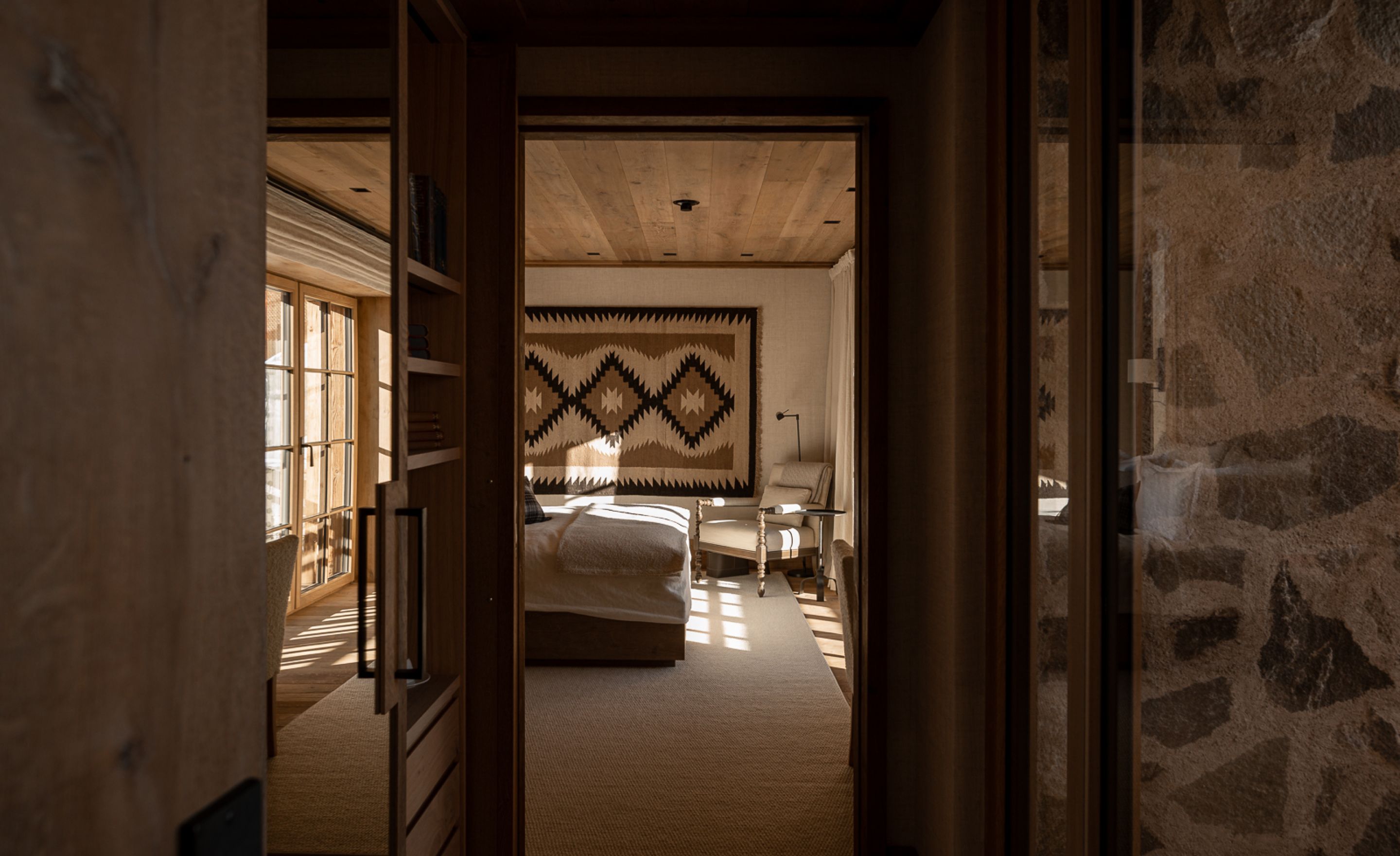 The Creek master bedroom