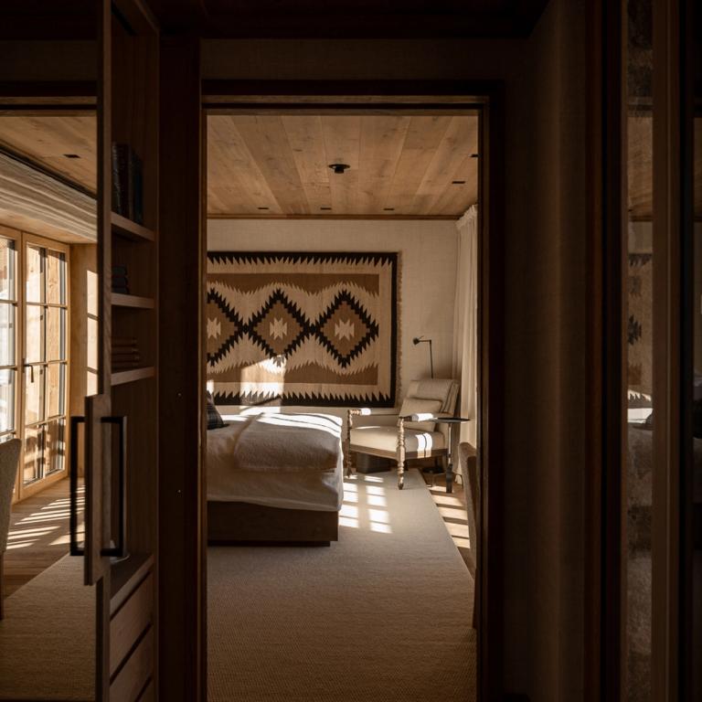 The Creek master bedroom