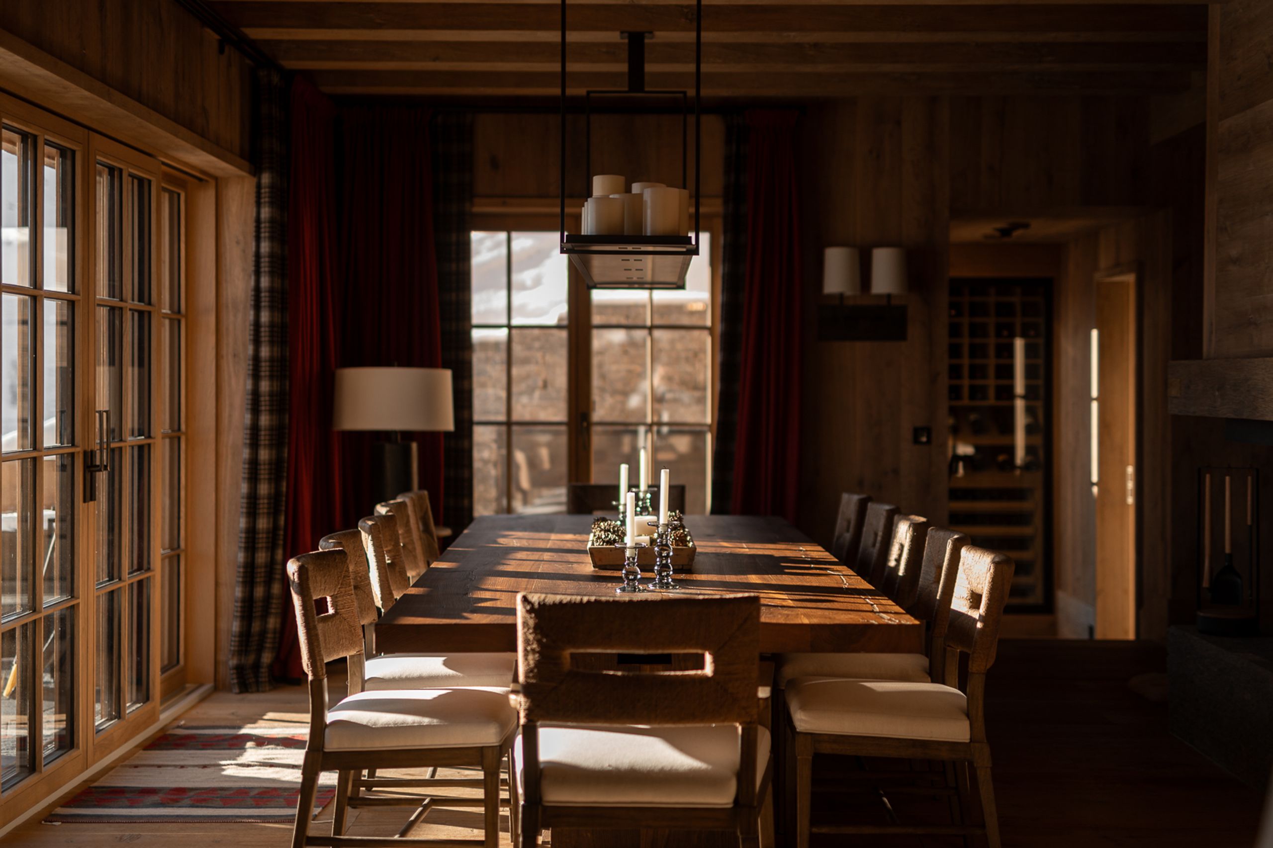 Dining room at The Barn