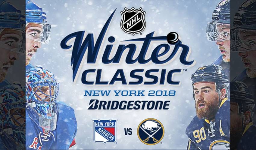 Rangers & Sabers Featured in 2018 Bridgeston NHL Winter Classic