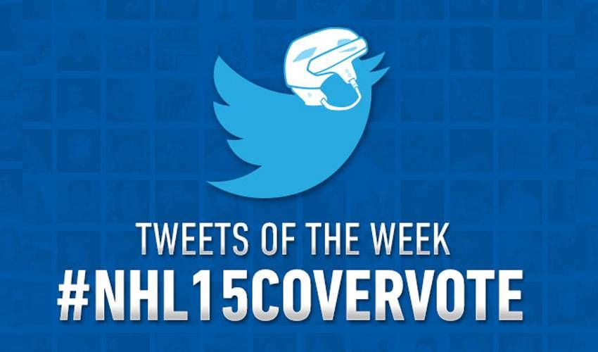 Top Player Tweets of the Week: #NHL15CoverVote