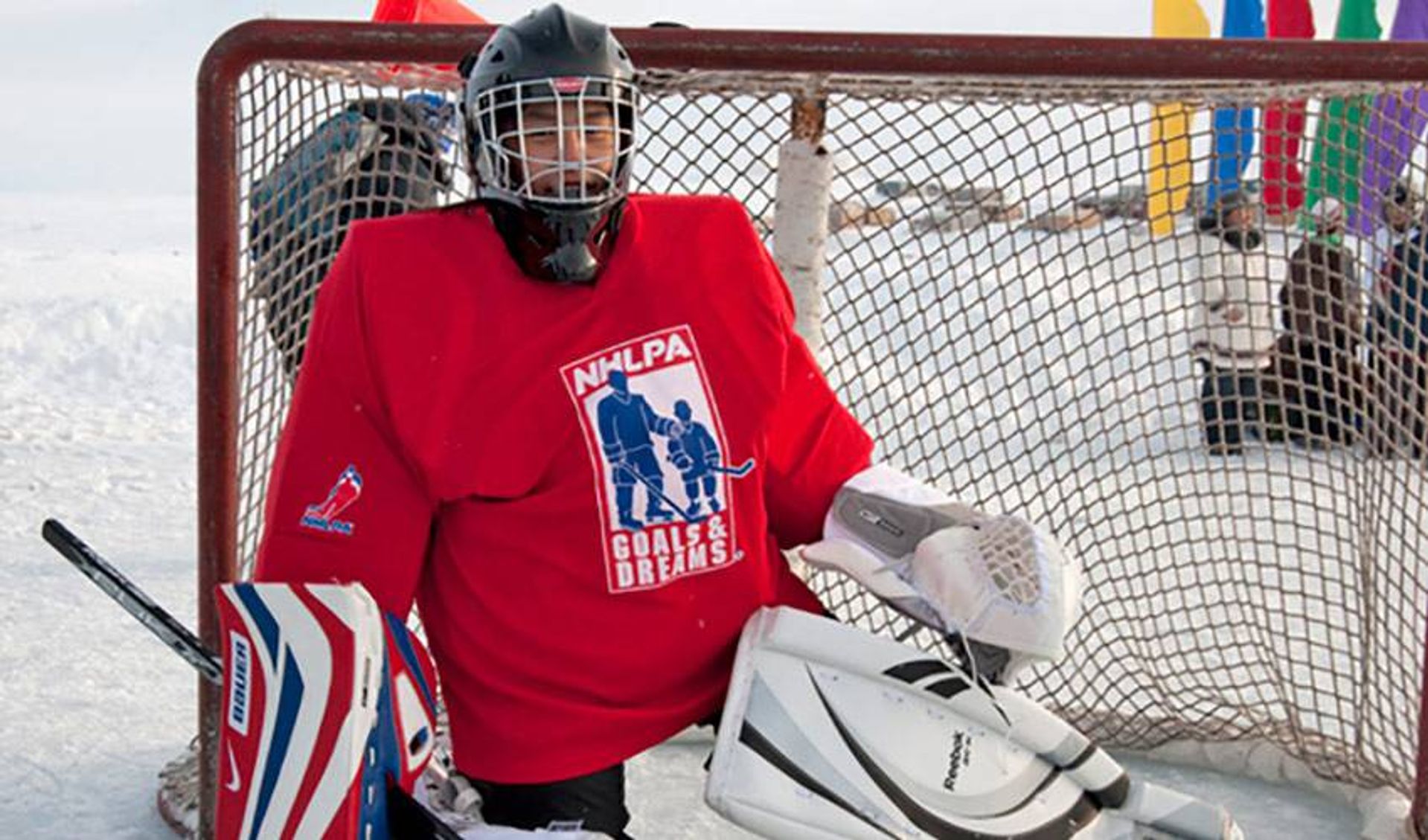 NHLPA Goals & Dreams Equipment Bound For The North