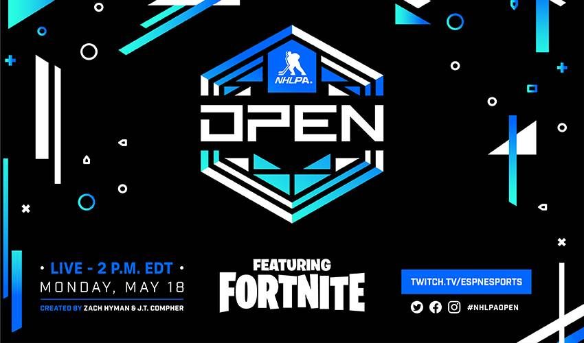 65+ NHLPA Members to Participate in NHLPA Open featuring Fortnite