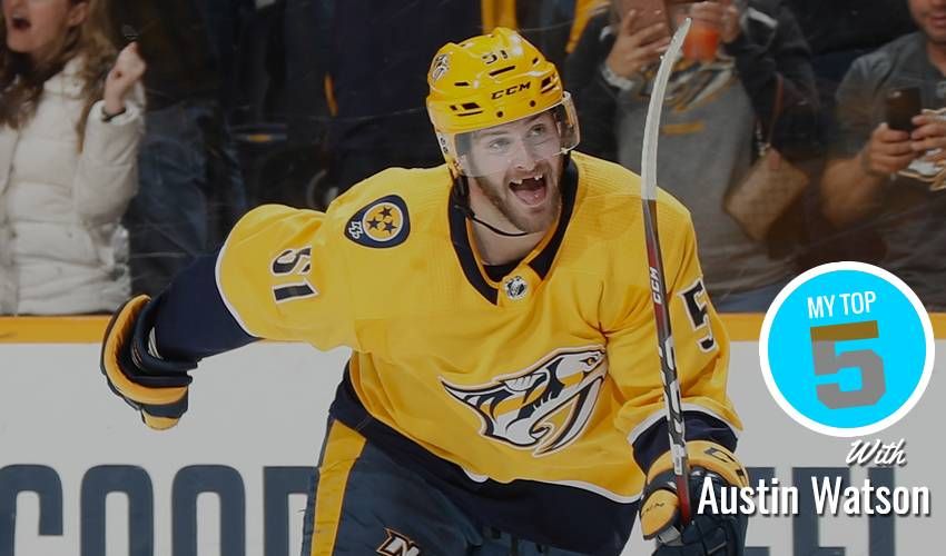 My Top 5 | Austin Watson