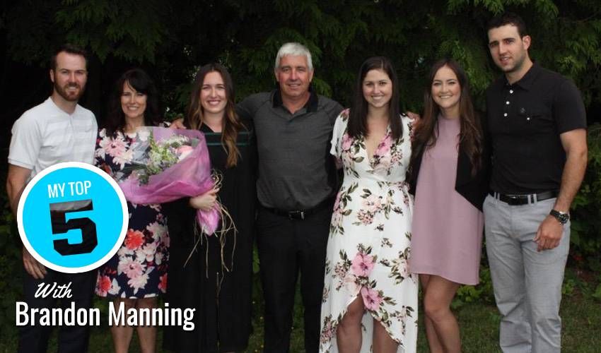 My Top 5 | Brandon Manning