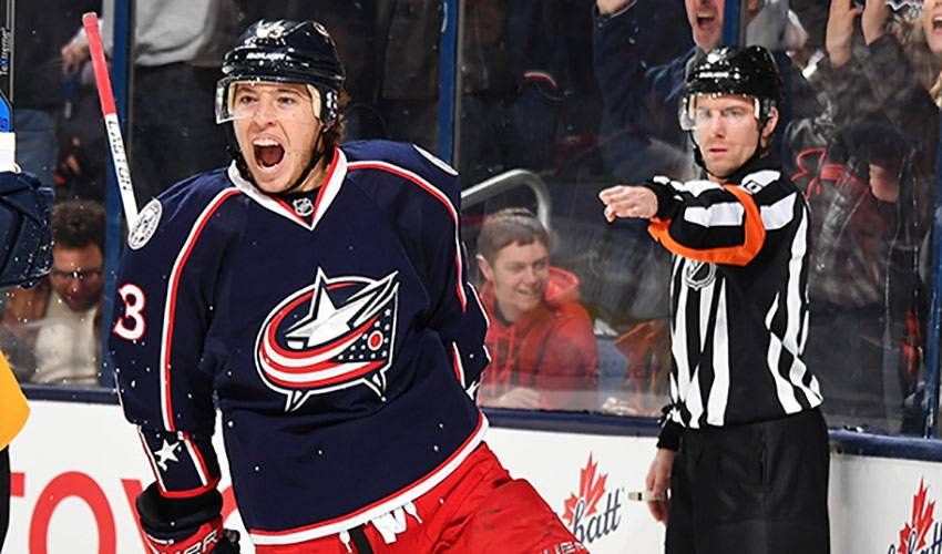 Goal cannon music to Cam Atkinson's ears