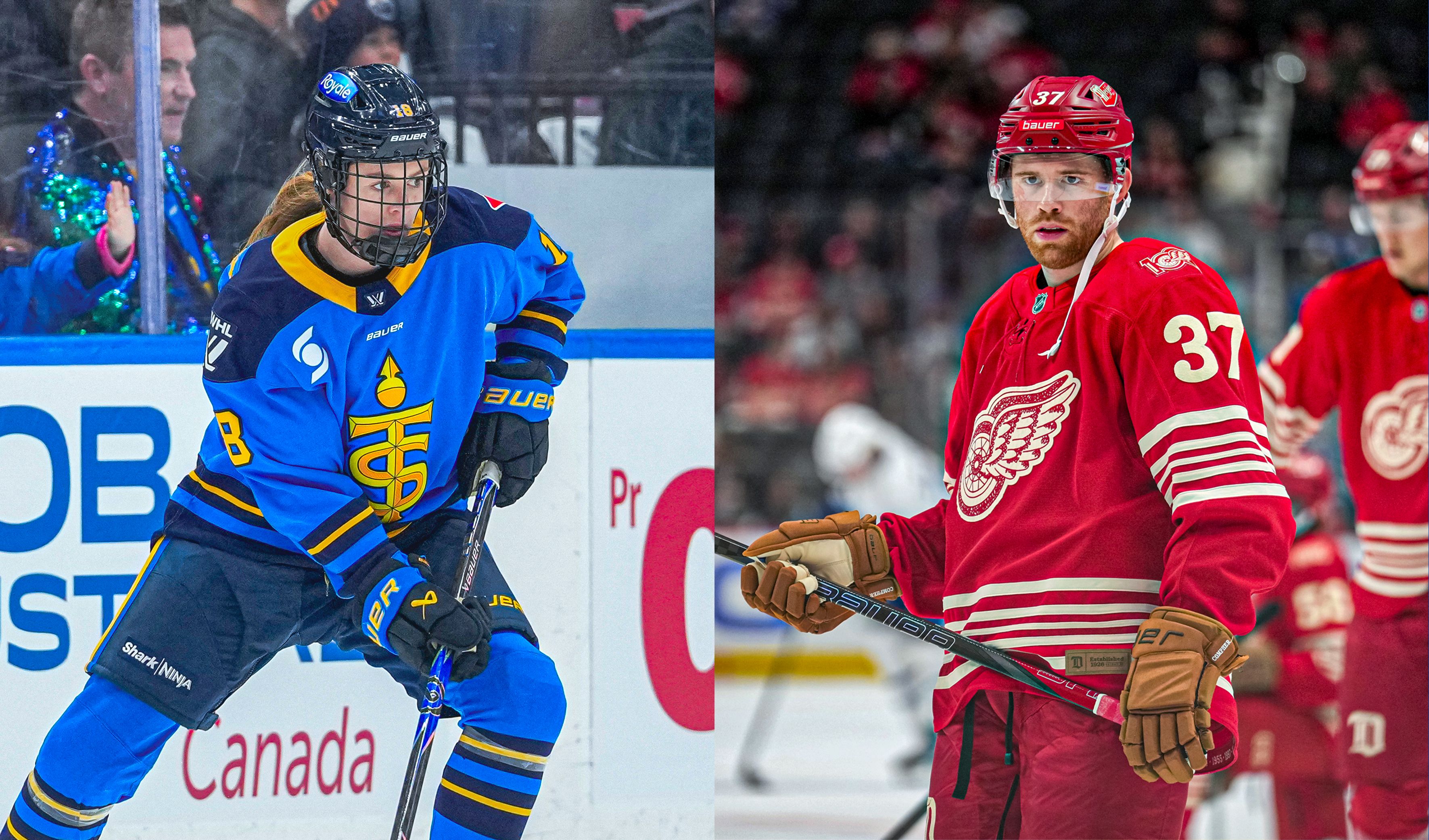 JT Compher Detroit Red Wings