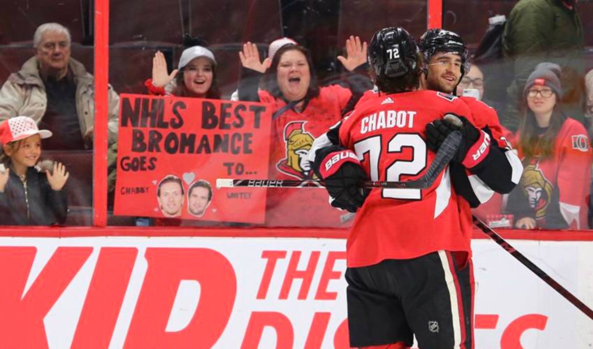 Unlikely friendship becomes one of league's best bromances