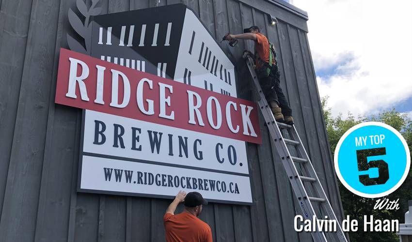 My Top 5 | Calvin de Haan