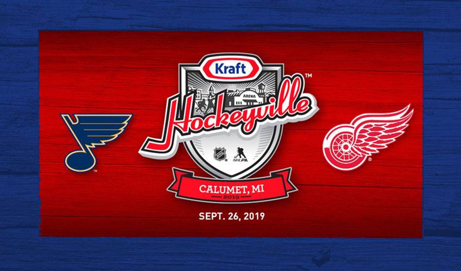 Kraft Hockeyville USA 2019 to feature Detroit Red Wings and St. Louis Blues