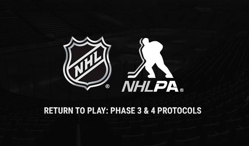 NHL issues update on phased return to sport protocol