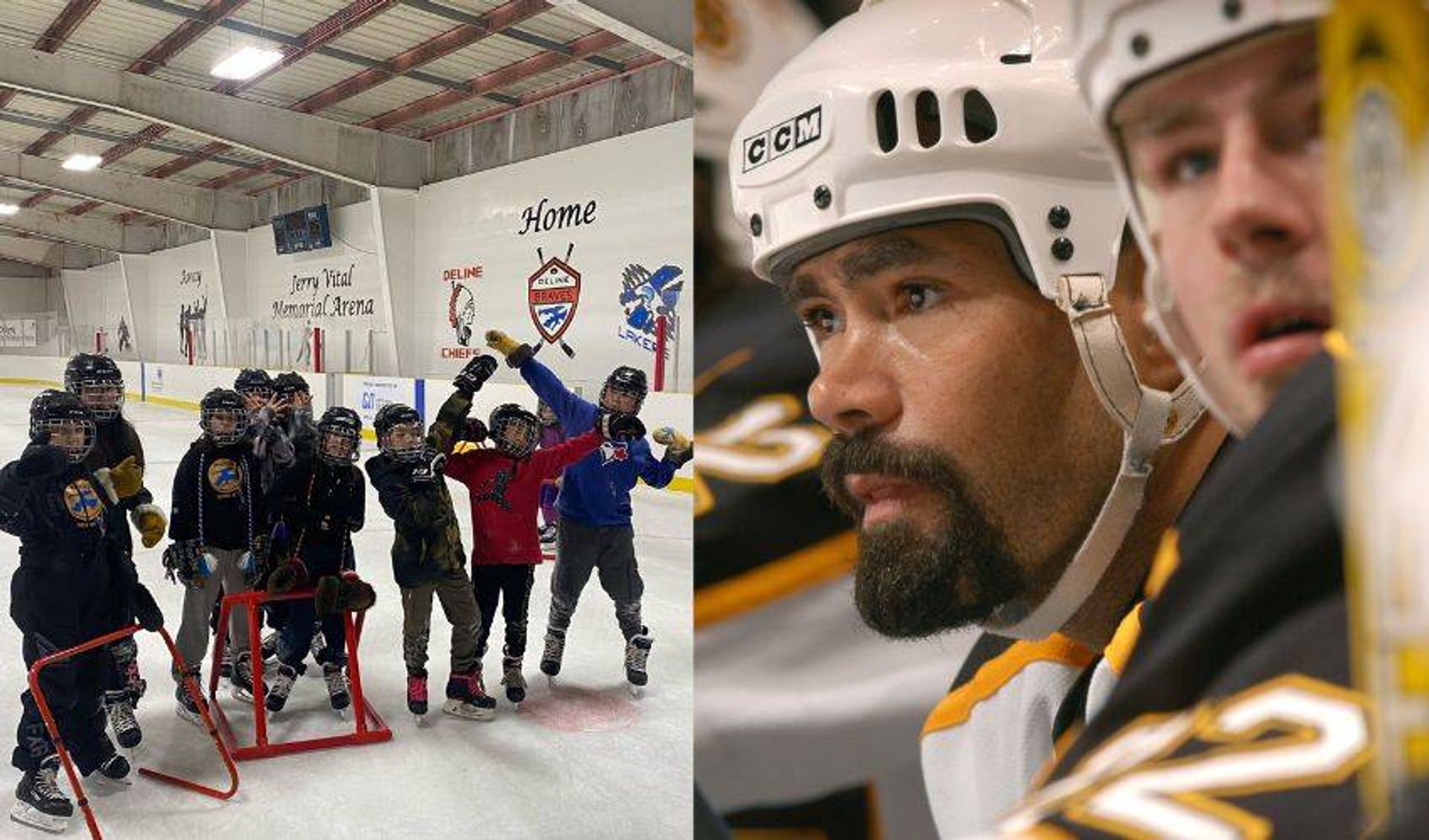 NHLPA Goals & Dreams helps NHL alumnus Sandy McCarthy bring hockey to Délı̨nę