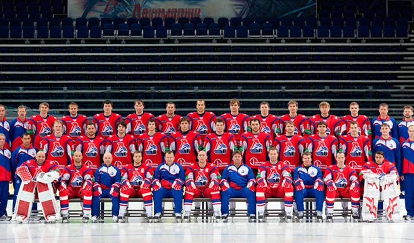 NHLPA spouses showing love for Lokomotiv