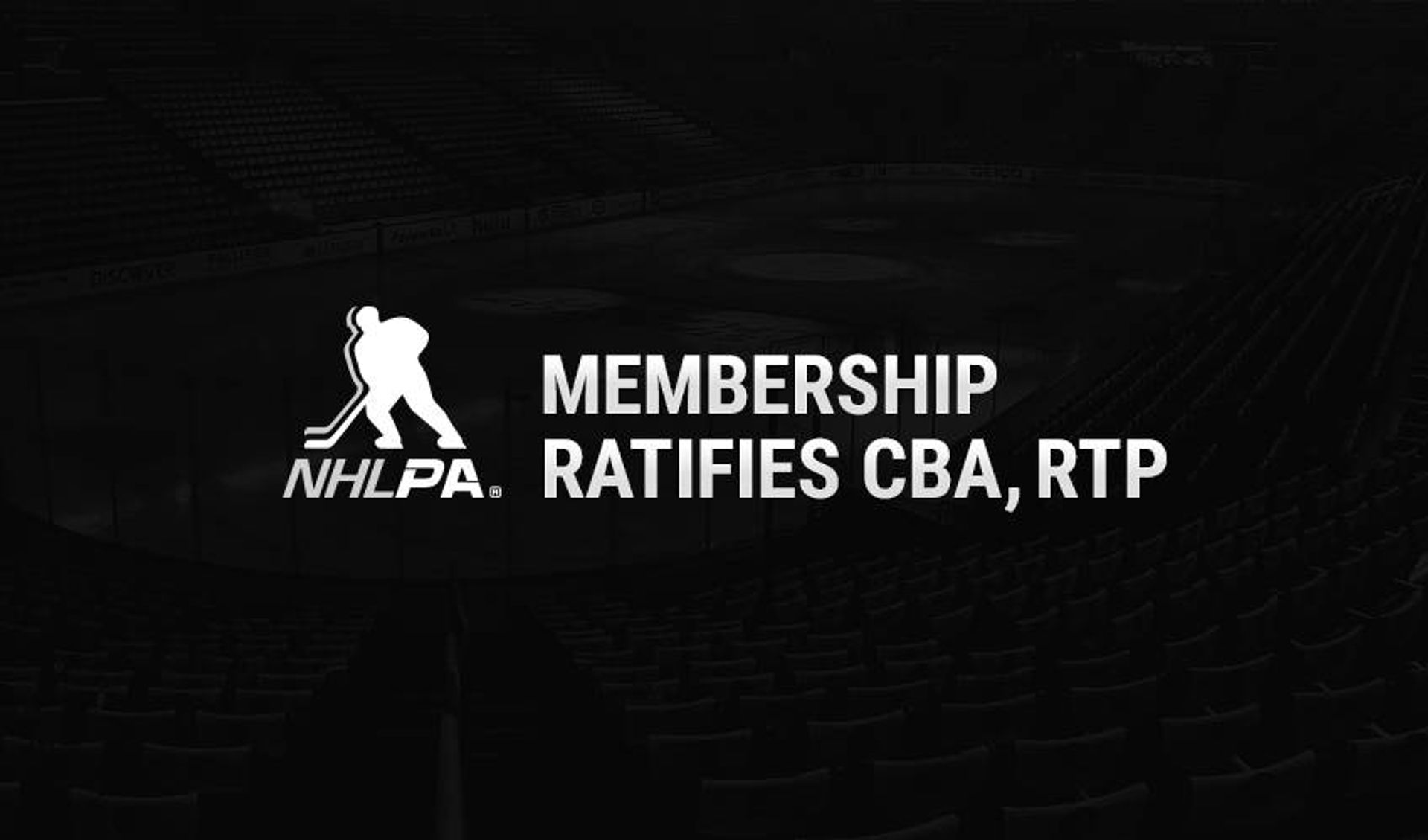 NHLPA ratifies new CBA with NHL and resumption of 2019-20 season