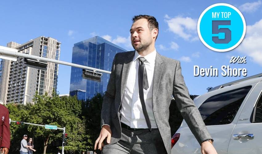 My Top 5 | Devin Shore