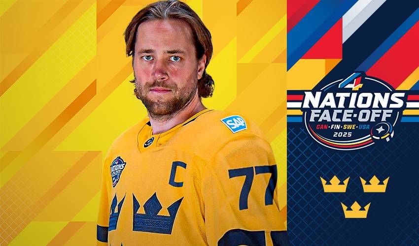 Victor Hedman named captain of Tre Kronor for 4 Nations Face-Off