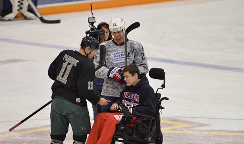 Players Support Defending the Blue Line
