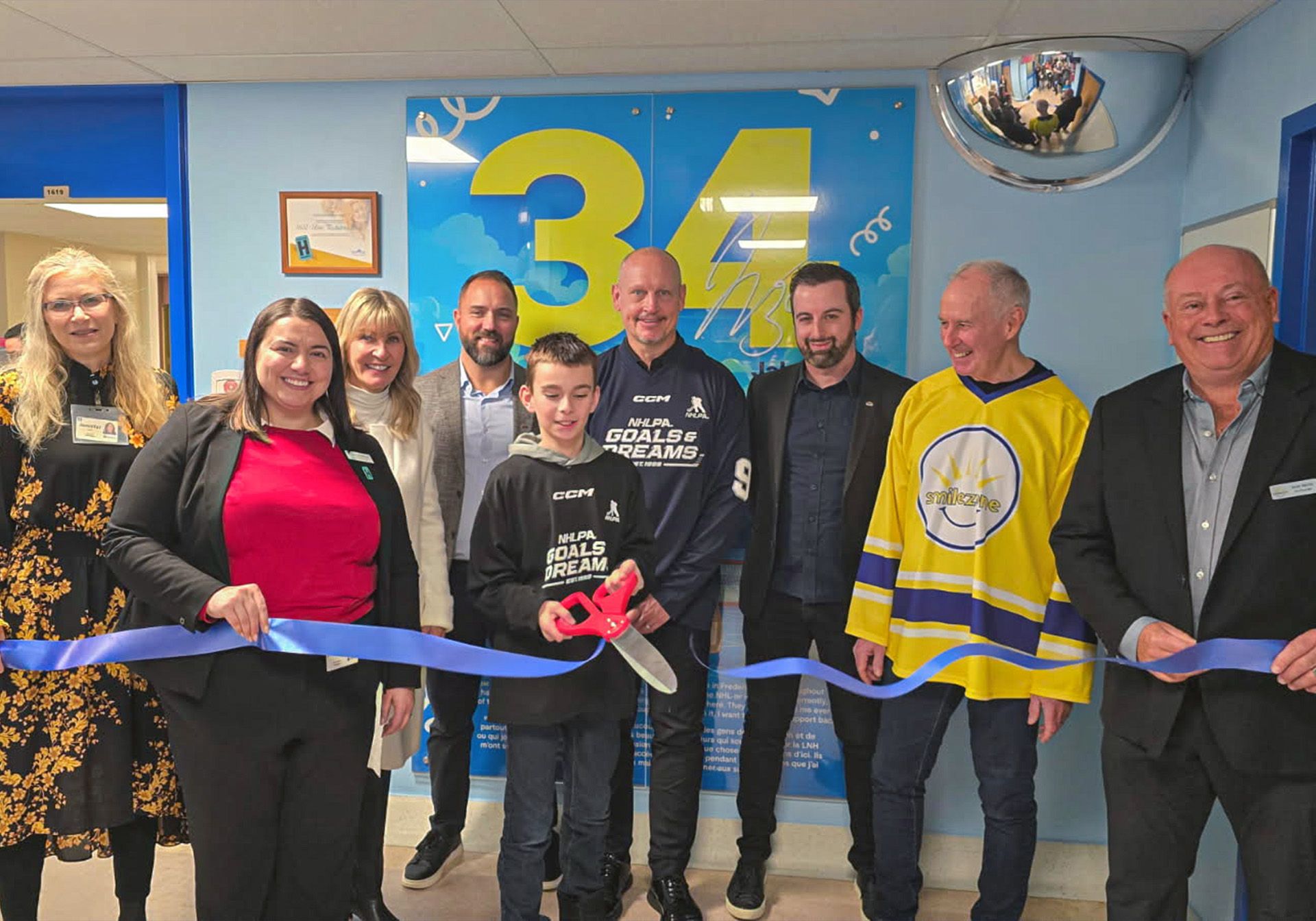 NHLPA Goals & Dreams Smilezone Foundation