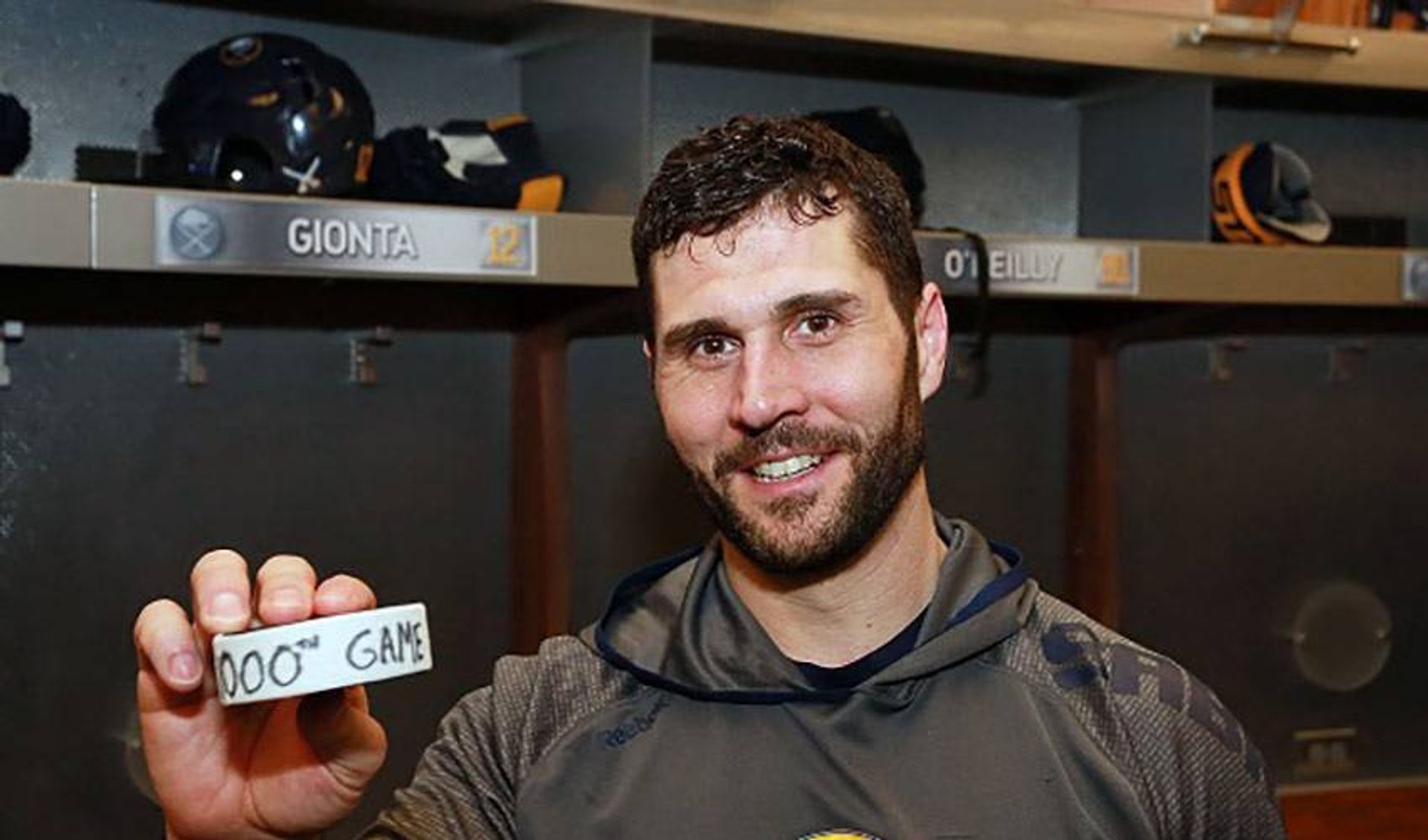 A Memorable Milestone Night for Gionta