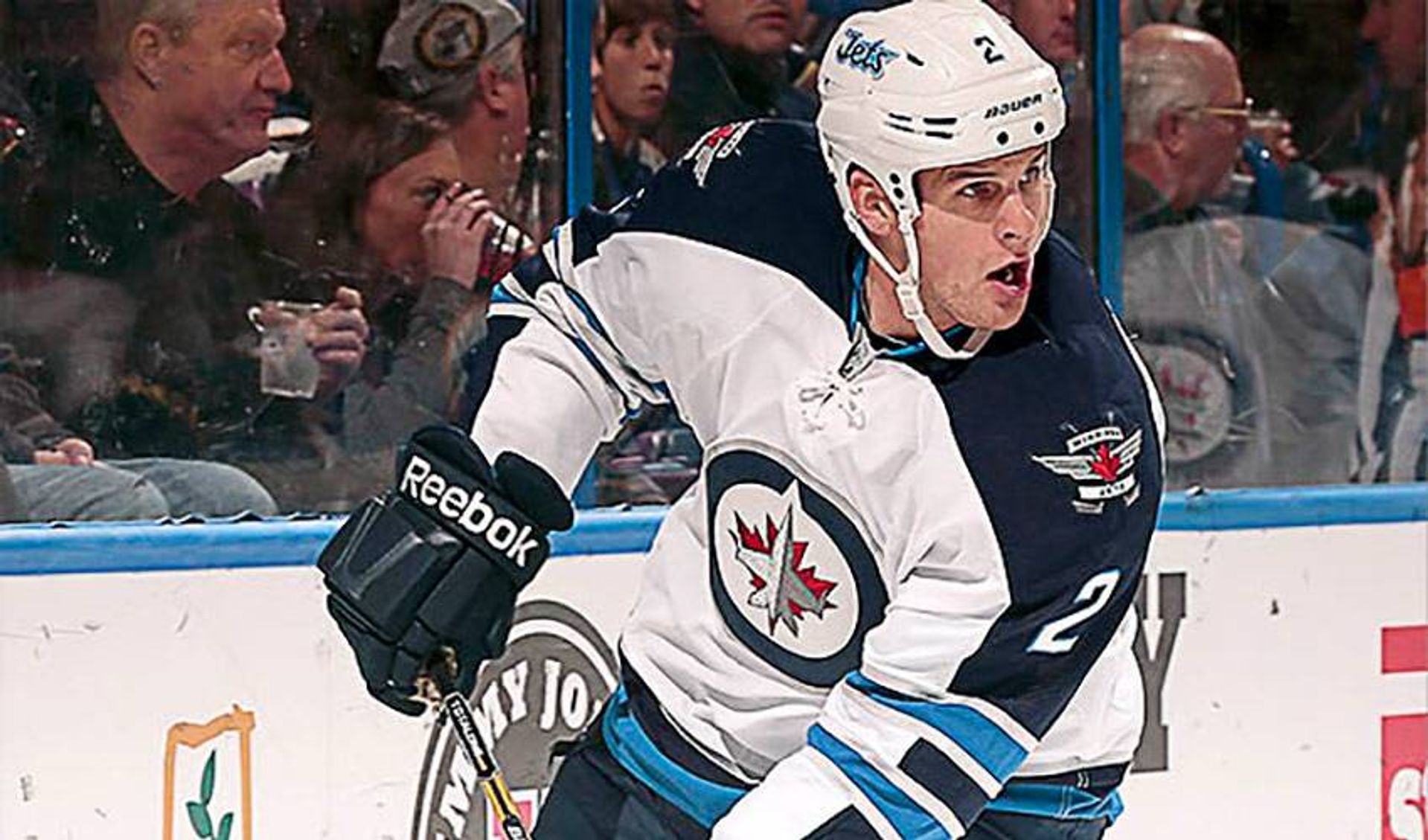 Adam Pardy's Helmet Stolen After Crashing Through Glass