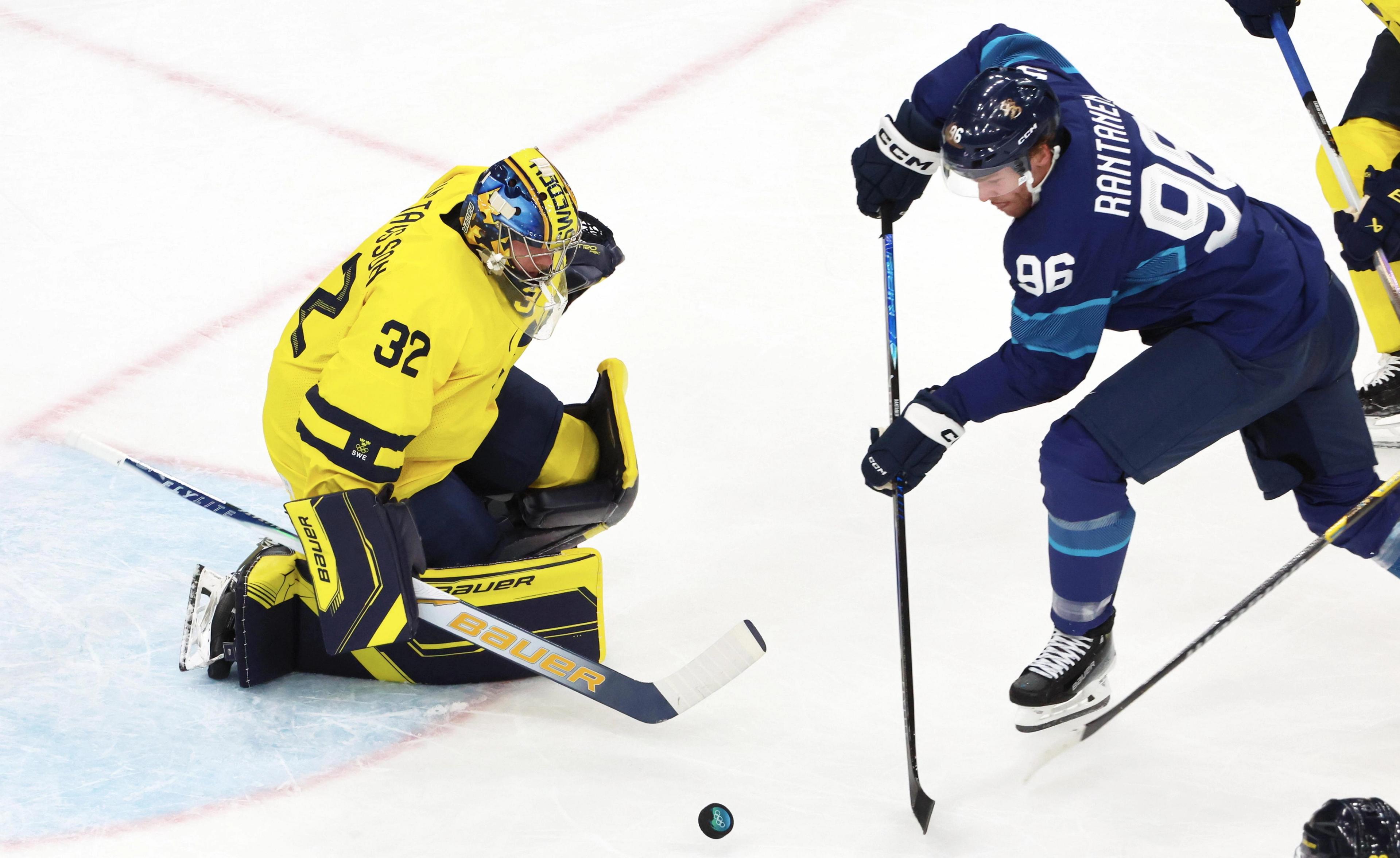 Miko Rantanen against Team Sweden 