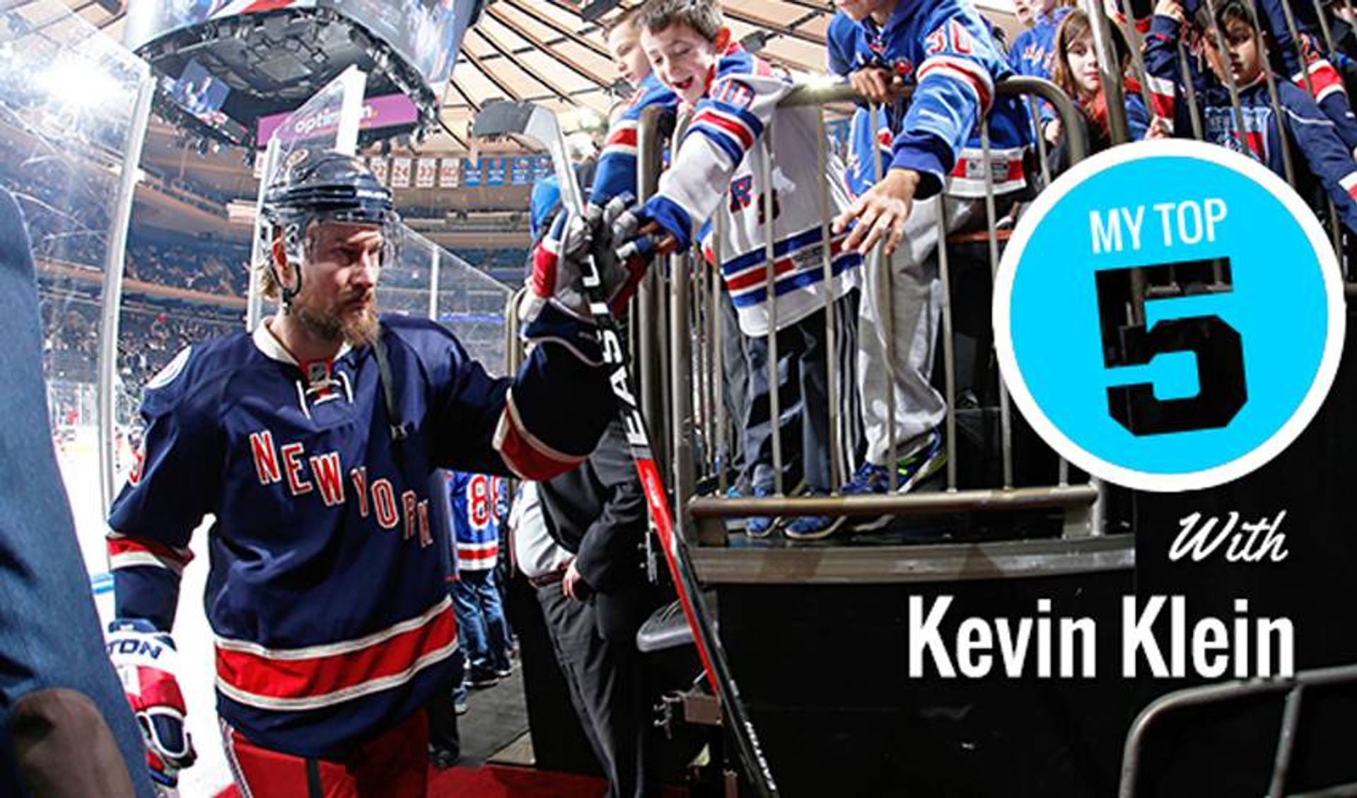 My Top Five | Kevin Klein
