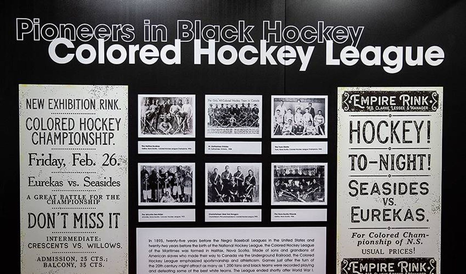 Black Hockey History: A timeline