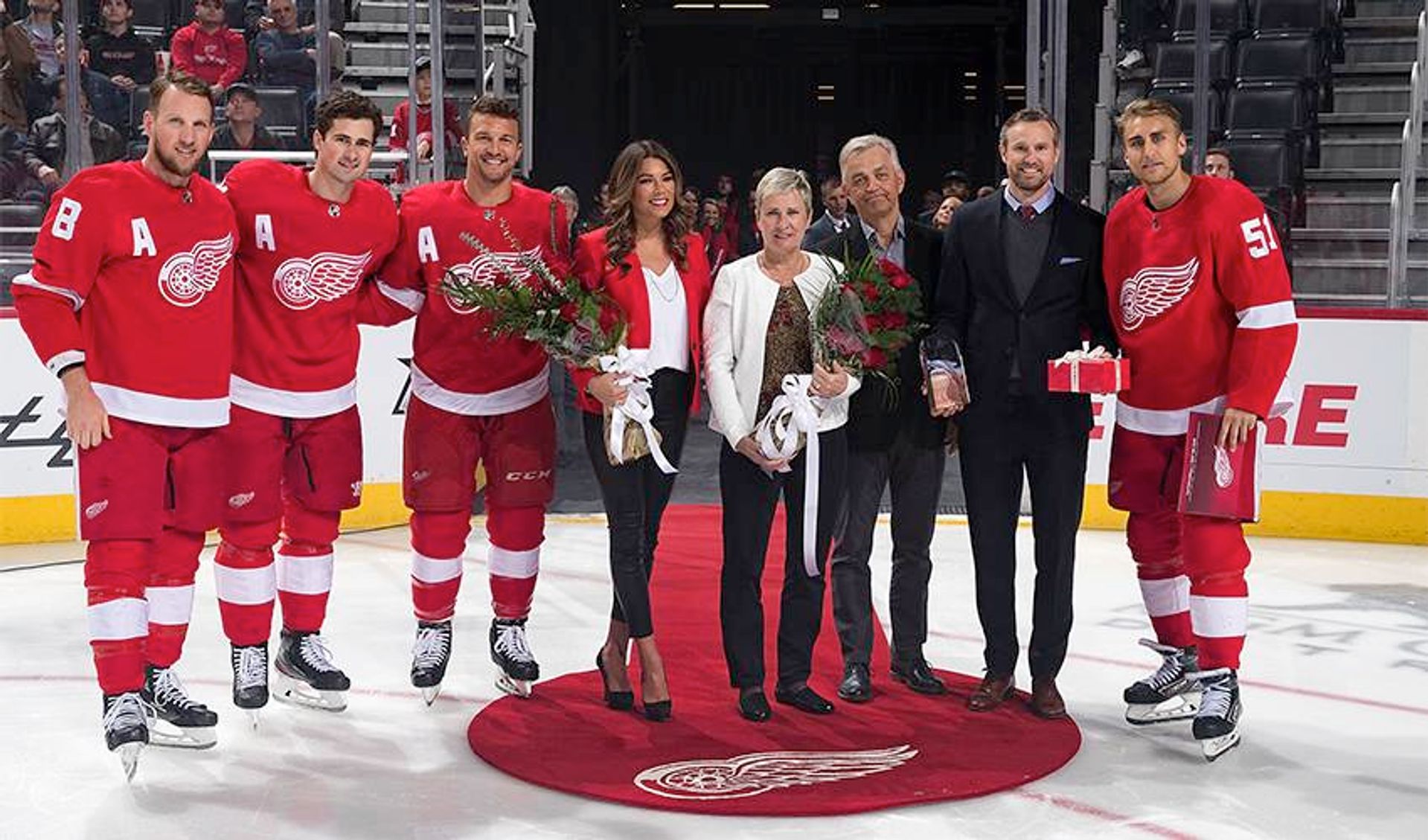 Spotlight shines on quiet leader Filppula around milestone moment